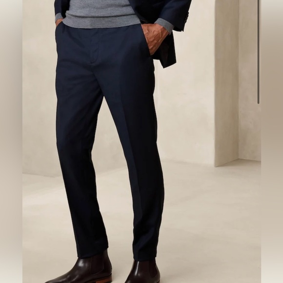 NWT Banana Republic Men’s slim fit suit trouser - Picture 1 of 3